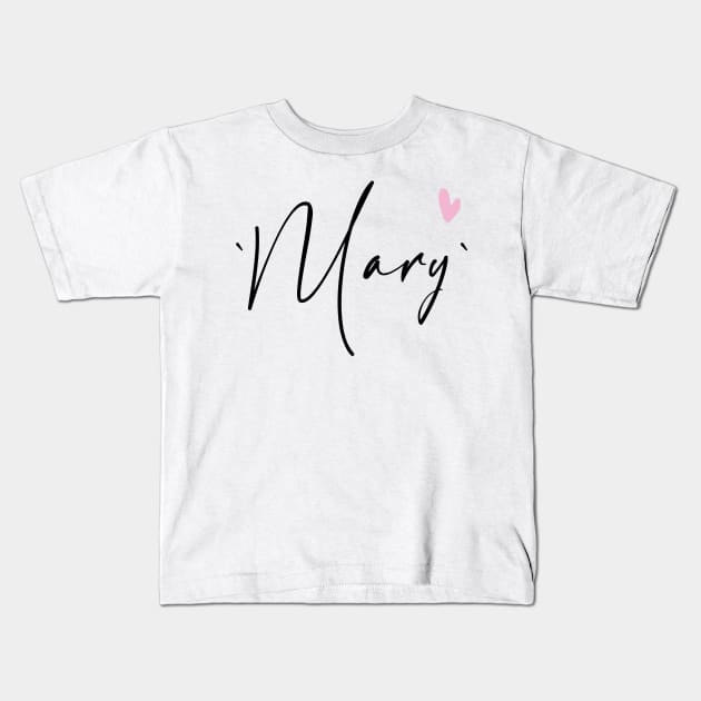 Mary Kids T-Shirt by Svetlana Pelin